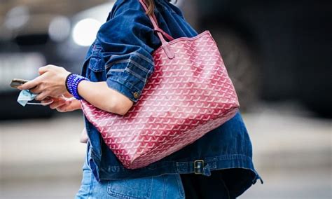 purple goyard bags for women